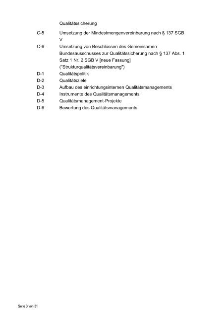 Qualitätsbericht 2008 - Weisse Liste