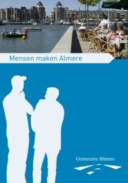 Mensen maken Almere boekje - Gemeente Almere