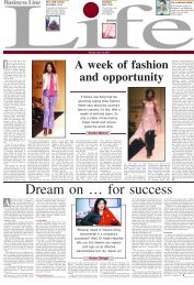 A week of fashion and opportunity - The Hindu
