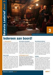 Lesbrief 3: Iedereen aan boord! - Bataviawerf