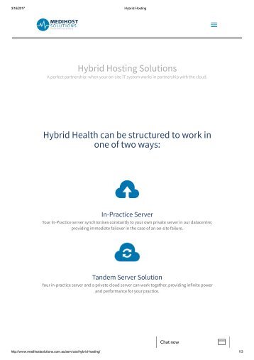 Hybrid Hosting