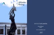 Invest Atlantanta Annual Report 2016