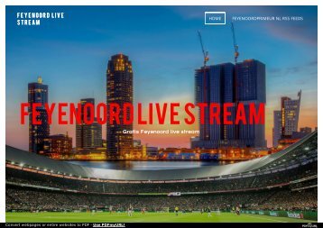 Feyenoord live stream