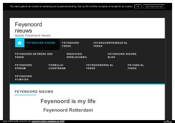 feyenoord is my life .eu