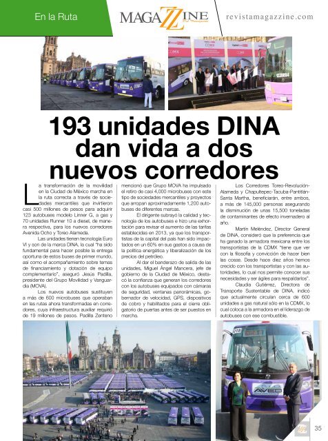 Revista de Transporte Magazzine 132