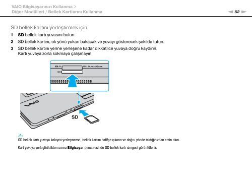 Sony VGN-FW54E - VGN-FW54E Mode d'emploi Turc