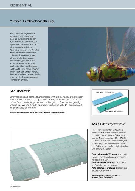 RESIDENTIAL - AIR-COND Klimaanlagen Handelsgesellschaft.mbH