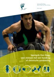 Sport voor mensen met een verstandelijke handicap