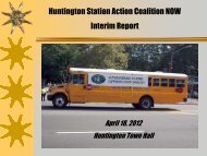 Huntington Station Action Coalition NOW Interim Report