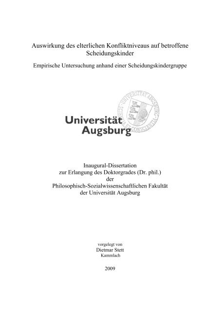 uni augsburg dissertation