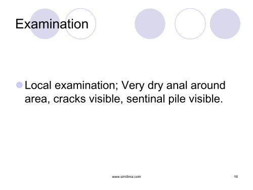 A Case Of Anal Fissure - Similima