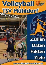 Volleyball-Broschüre 2016/17