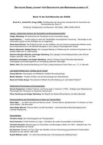Band 12 der Schriftenreihe der DGGN - Deutsche Gesellschaft für ...