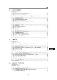 25. 25. GÃœNEKOLOOGIA 26. RASEDUS 27. RASEDUSE VÃ„LTIMINE