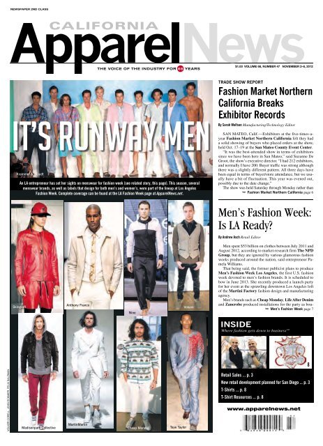 Men's Fashion Week: Is LA Ready? - California Apparel News