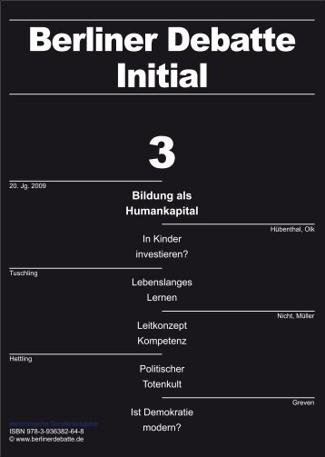 Berliner Debatte Initial 20 - Freeman Spogli Institute for International ...