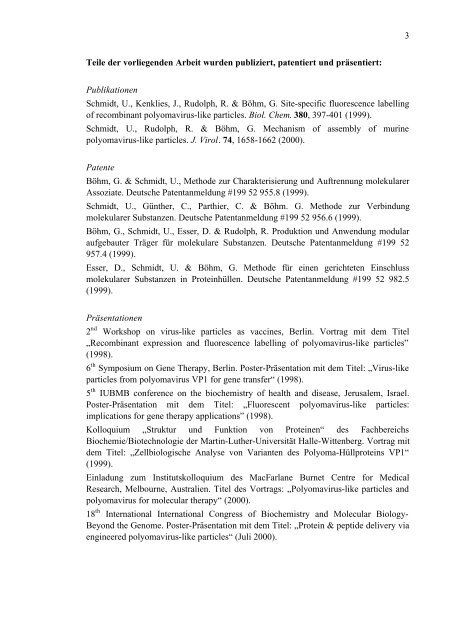 Untersuchungen von Varianten des Polyomavirus-Hüllproteins VP1 im