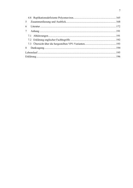 Untersuchungen von Varianten des Polyomavirus-Hüllproteins VP1 im