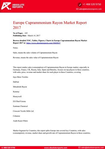 10669637-Europe-Cuprammonium-Rayon-Market-Report-2017