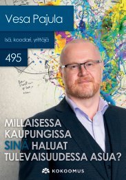 Vesa Pajula 495 | Vantaan Kokoomus | Kuntavaaliesite 2017