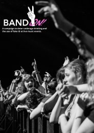 BAND ON! information pack