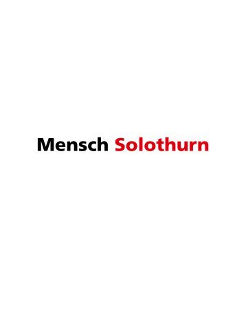 Mensch Solothurn 2017
