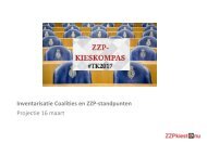 ZZPkieskompas inventarisatie coalities zzp-agenda