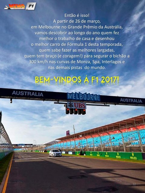 MEMO  Fórmula 1 2017