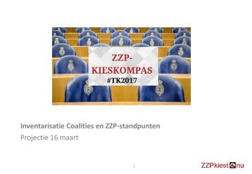 Eerste inventarisatie ZZP-agenda mogelijke coalities