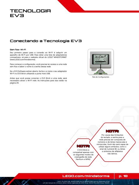 User Guide LEGO MINDSTORMS EV3 10 All PT