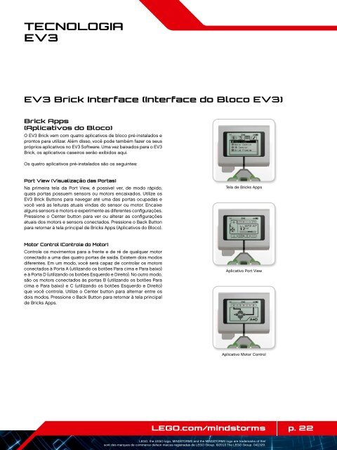 User Guide LEGO MINDSTORMS EV3 10 All PT