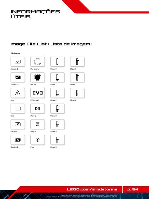 User Guide LEGO MINDSTORMS EV3 10 All PT