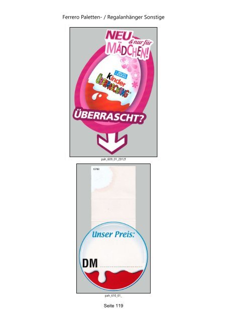 Ferrero BPZ Katalog Palettenanhänger BRD