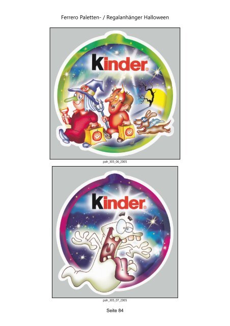 Ferrero BPZ Katalog Palettenanhänger BRD