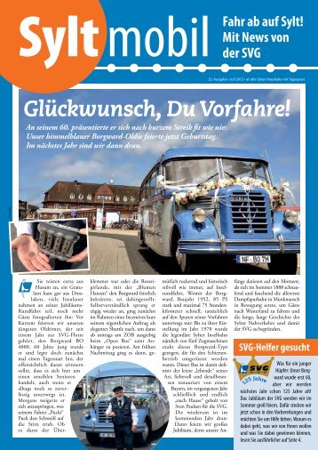 Die neue Ausgabe der "Sylt mobil"