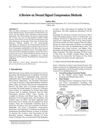 A Review on Neural Signal Compression Methods