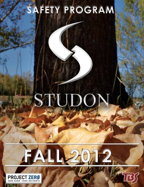 FALL 2012 - STUDON Electric & Controls Inc.