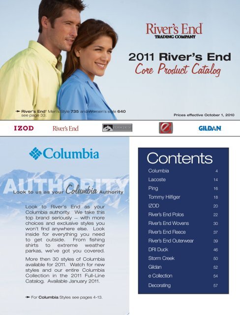 2011 CORE CATALOG - Rivers End Trading Company