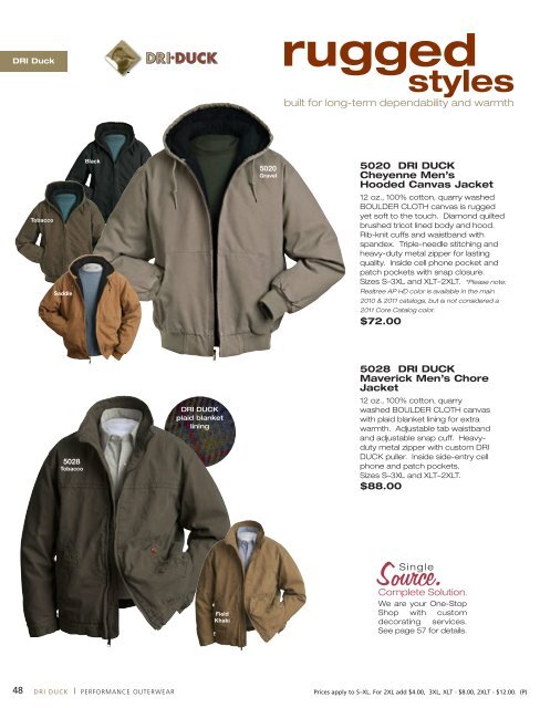 2011 CORE CATALOG - Rivers End Trading Company