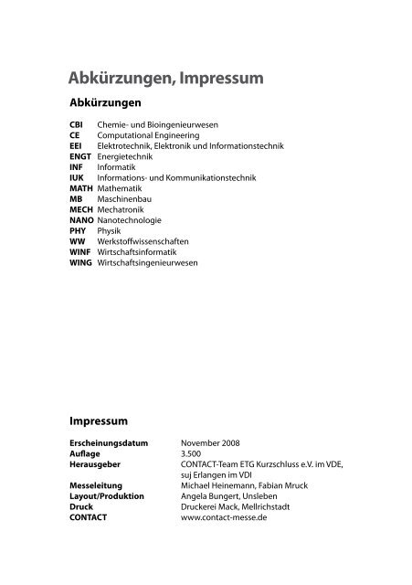 Broschüre (pdf, 14 MB) - Contact - suj-Erlangen