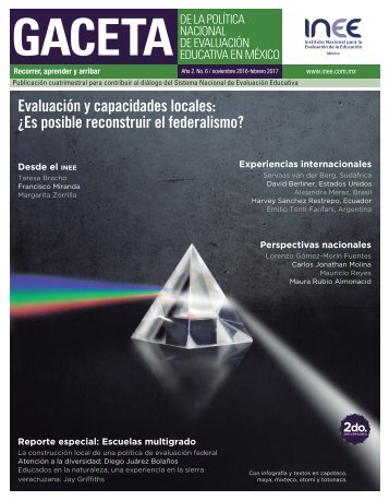 Evaluación y capacidades locales ¿Es posible reconstruir el federalismo?