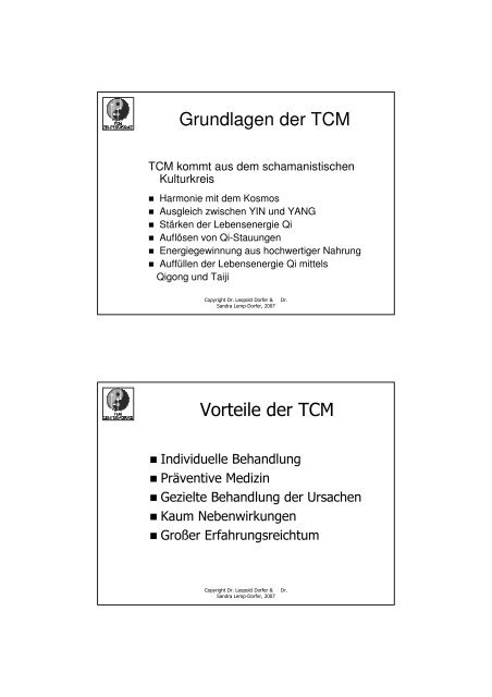 Wie kann ich mit Hilfe der TCM mein Verdauungssystem und damit ...