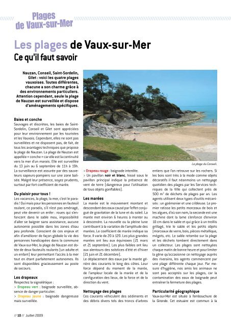 View brochure - Vaux sur mer