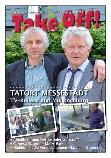 Take Off Nr. 45 - Kulturzentrum Messestadt