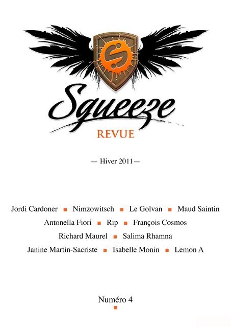 Franck Joannic - Revue Squeeze