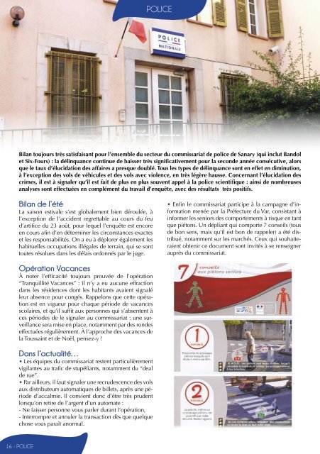 Mieux Vivre N°163 - Novembre 2012 (pdf - 7 - Sanary-sur-Mer