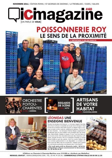 POISSONNERIE ROY - Magazine - Pays Royannais - ICI Magazine