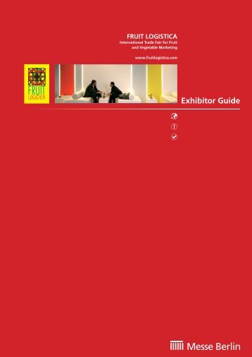 Exhibitor Guide (PDF, 1.5 MB) - Fruit Logistica