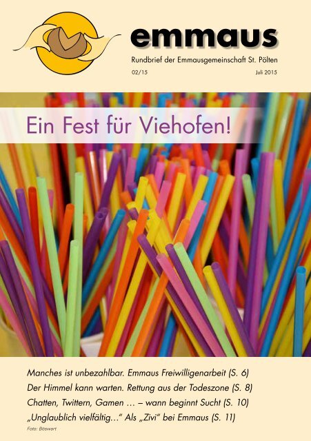 Rundbrief der Emmausgemeinschaft - Ausgabe 02|15