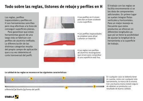 Reglas - Stabila